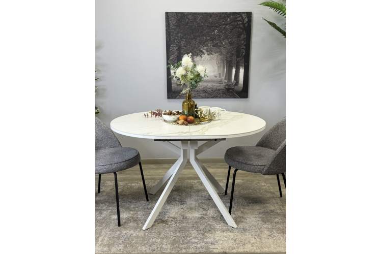 Стол KENNER DO1200 белый/керамика белая-8