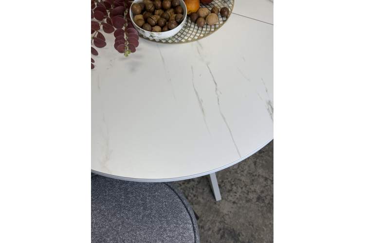 Стол KENNER DO1200 белый/керамика белая-3