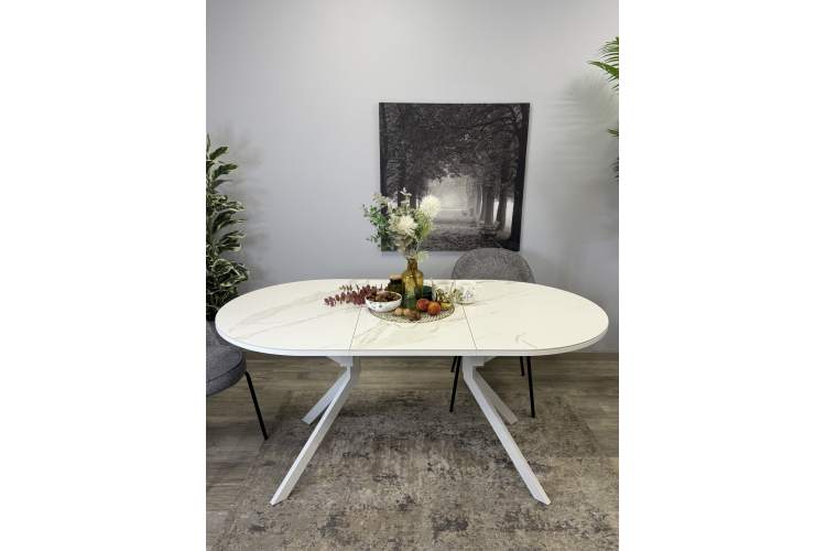 Стол KENNER DO1200 белый/керамика белая-9