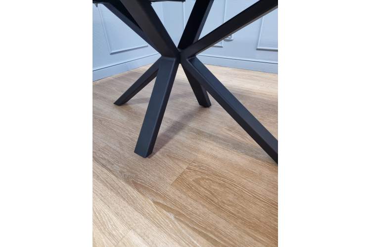 Стол KENNER ME1600 черный/керамика мрамор белый-4