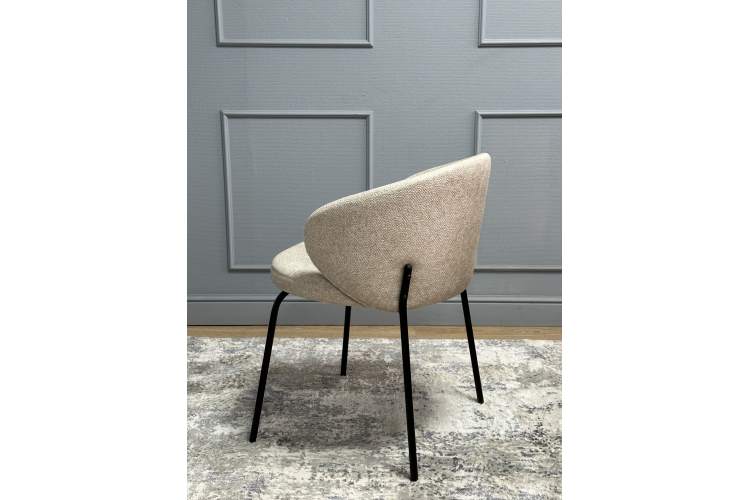 Комплект стульев 2шт KENNER 305SD черный/бежевый микробукле-7