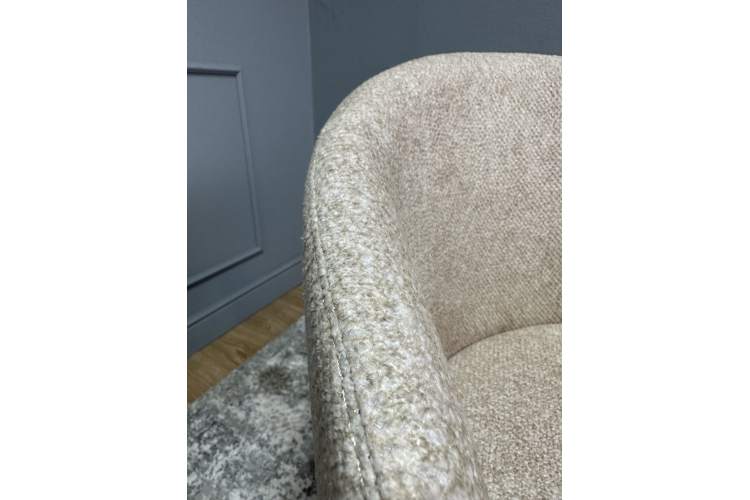 Комплект стульев 2шт KENNER 305SD черный/бежевый микробукле-15