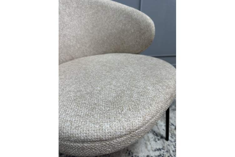 Комплект стульев 2шт KENNER 305SD черный/бежевый микробукле-17