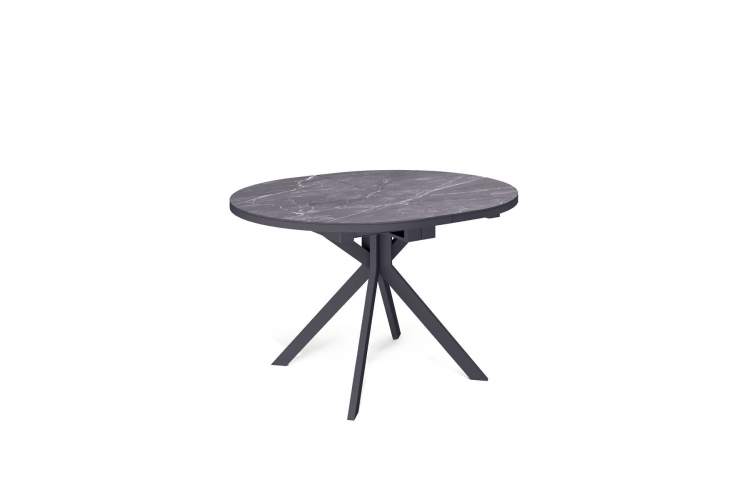 Стол KENNER DO1100 черный/керамика мрамор черный