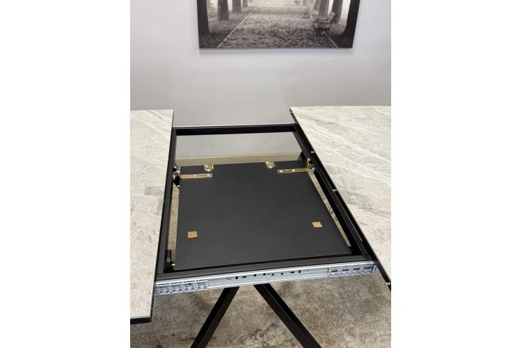 Стол KENNER BR1300 черный/керамика ITALIAN MIDDLE GRAY-11