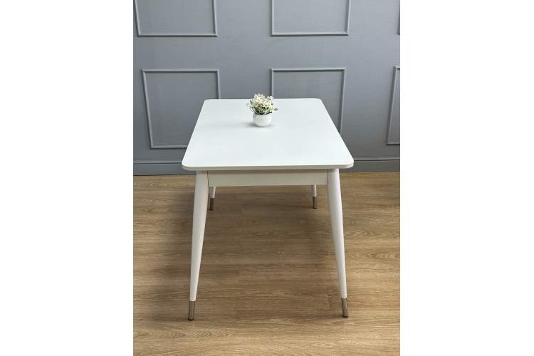 Стол KENNER K1100 белый/стекло белое-5