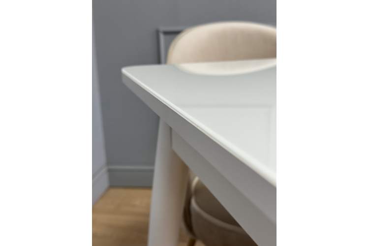 Стол KENNER K1100 белый/стекло белое-10