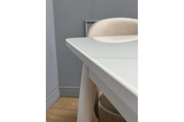 Стол KENNER K1100 белый/стекло белое-11