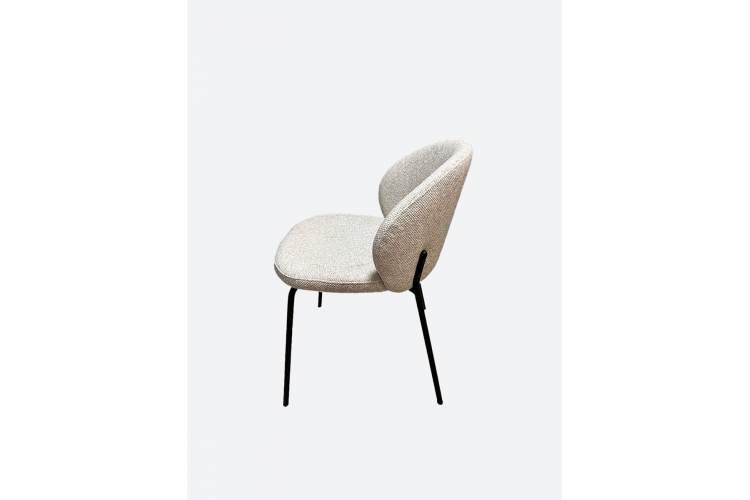 Комплект стульев 2шт KENNER 304SD черный/бежевый микробукле-1