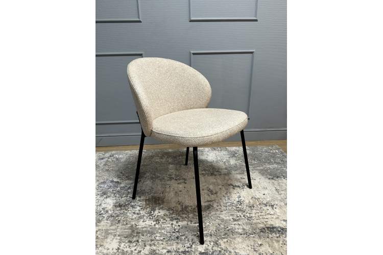 Комплект стульев 2шт KENNER 304SD черный/бежевый микробукле-3