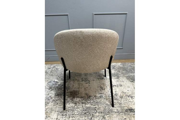 Комплект стульев 2шт KENNER 304SD черный/бежевый микробукле-4