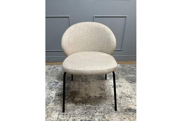 Комплект стульев 2шт KENNER 304SD черный/бежевый микробукле-9