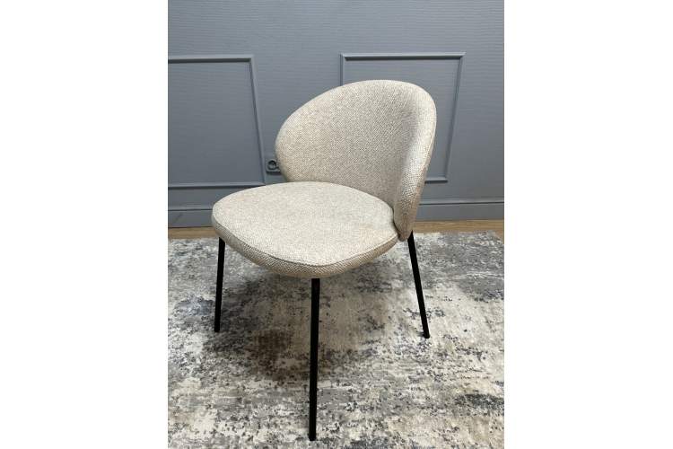 Комплект стульев 2шт KENNER 304SD черный/бежевый микробукле-10