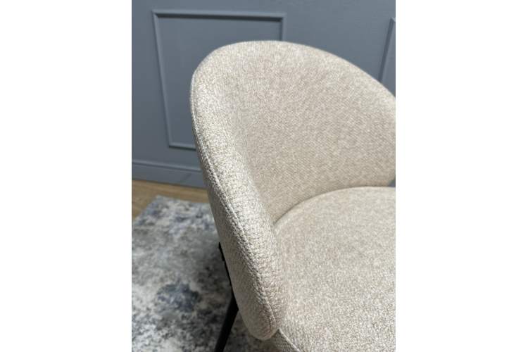 Комплект стульев 2шт KENNER 304SD черный/бежевый микробукле-11