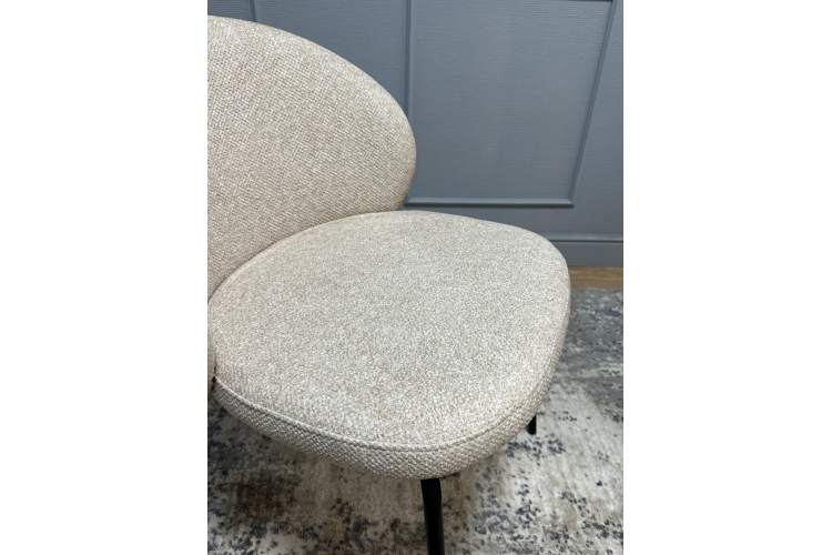 Комплект стульев 2шт KENNER 304SD черный/бежевый микробукле-12