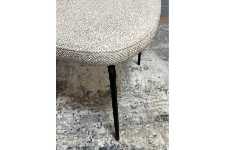 Комплект стульев 2шт KENNER 304SD черный/бежевый микробукле-15