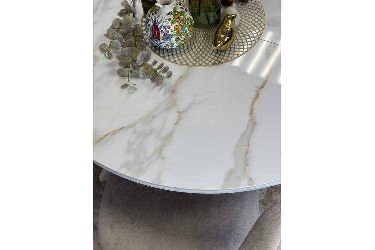 Стол KENNER RL1100 белый/керамика белая глянец-5