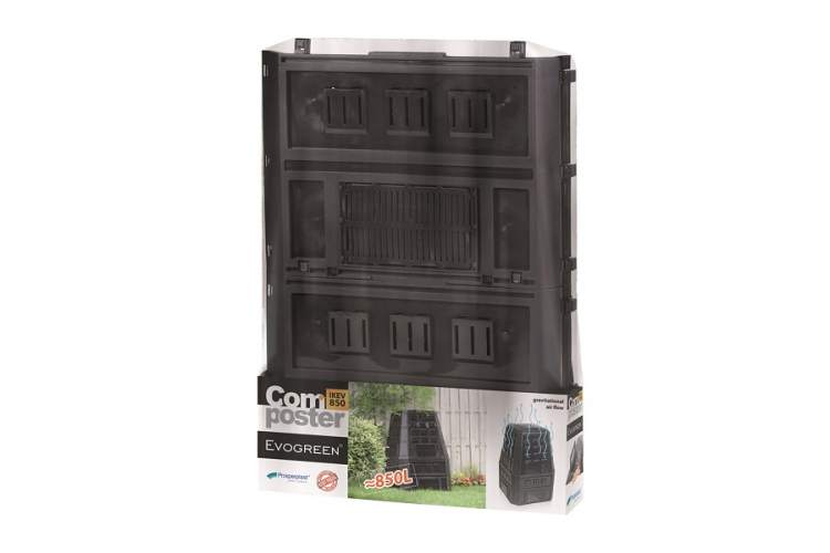 Компостер Prosperplast Evogreen 850л, черный-5