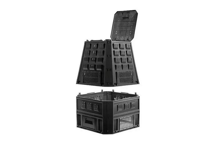 Компостер Prosperplast Evogreen 850л, черный-4