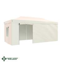 Тент-шатер быстросборный Helex 24362 6х3x3м полиэстер бежевый