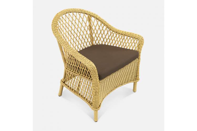 Кресло Nova Искусственный ротанг Calista 4 RAL 1014