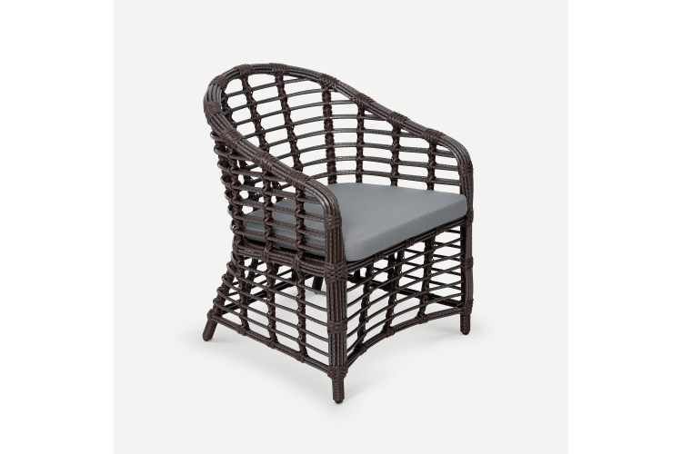 Кресло Miro Искусственный ротанг Mossle 990 RAL 8017