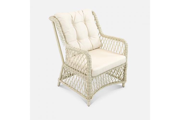 Кресло Titulo Искусственный ротанг Mossle 100 RAL 1013