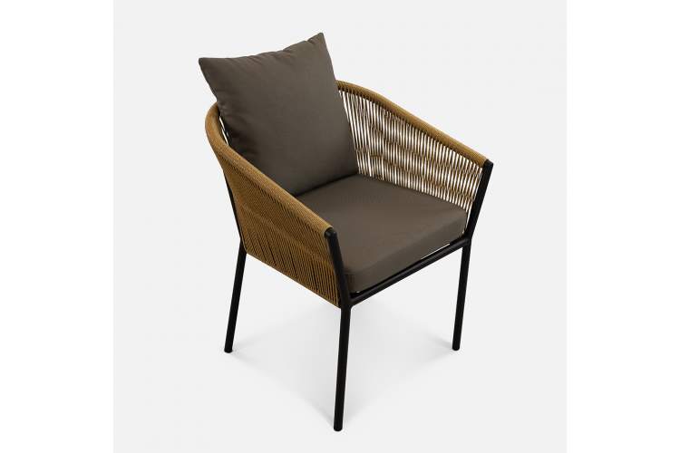 Стул Patio Искусственный ротанг Zimmy 296 RAL 9005