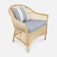 Кресло Nova Искусственный ротанг Mossle 990 RAL 1014