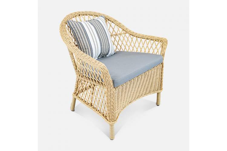 Кресло Nova Искусственный ротанг Mossle 990 RAL 1014