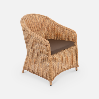 Кресло Primo Искусственный ротанг Calista 4 RAL 1014