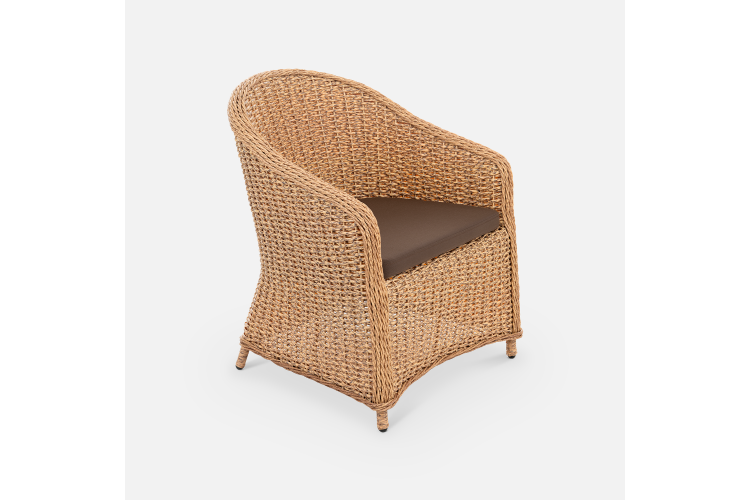 Кресло Primo Искусственный ротанг Calista 4 RAL 1014