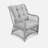 Кресло Titulo Искусственный ротанг Mossle 160 RAL 1014