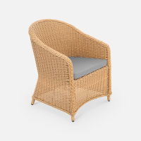 Кресло Primo Искусственный ротанг Mossle 990 RAL 1014