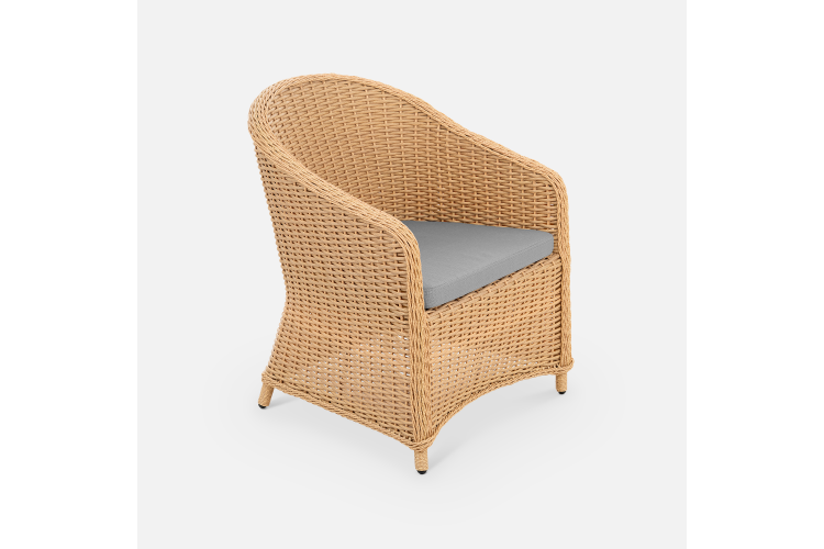 Кресло Primo Искусственный ротанг Mossle 990 RAL 1014