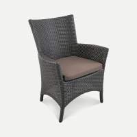 Кресло Kipr Искусственный ротанг Oxford 600D PU brown RAL 8017