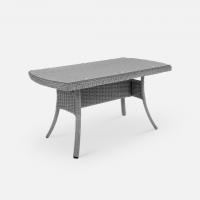 Стол Grand Primo 1530х830 СТ Американский орех, RAL 8011, CT.Прозрачное