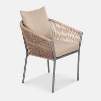 Стул Patio Искусственный ротанг Zimmy 162 RAL 9007