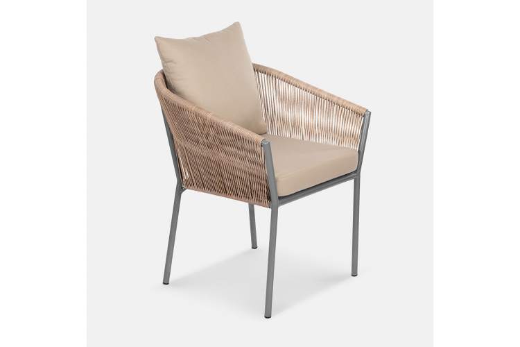 Стул Patio Искусственный ротанг Zimmy 162 RAL 9007