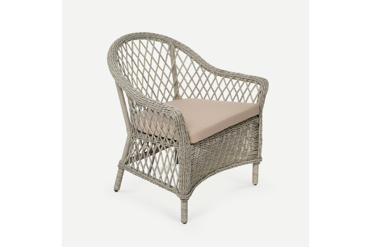 Кресло Nova Искусственный ротанг Mossle 160 RAL 7030