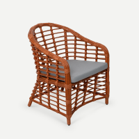 Кресло Miro Искусственный ротанг Mossle 990 RAL 8023