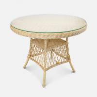 Стол Nova D980 СТ Искусственный ротанг RAL 1014