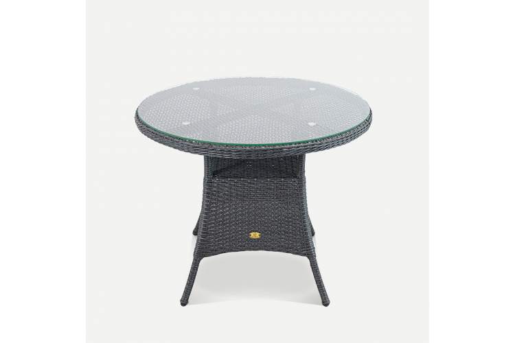 Стол Kipr D940 СТ Искусственный ротанг  RAL 9005