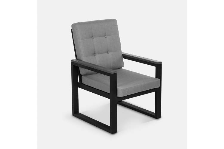 Кресло Quadro Алюминий Mossle 994 RAL 9005