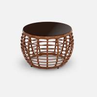 Стол Lotus D780 СТ кофейный Искусственный ротанг RAL 8023