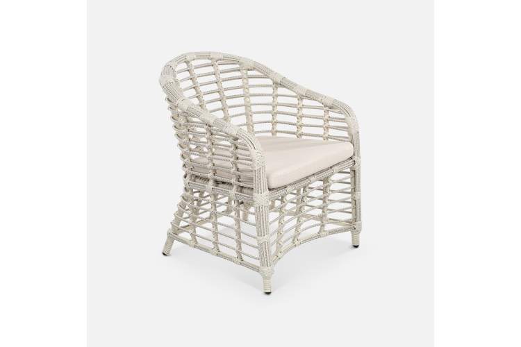 Кресло Miro Искусственный ротанг  RAL 1013