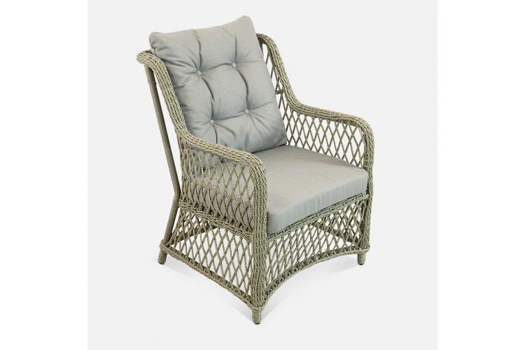 Кресло Titulo Искусственный ротанг Mossle 990 RAL 7030