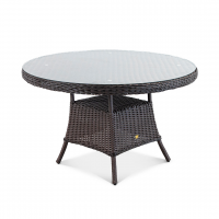 Стол Primo D1290 СТ Шоколад Металлик, RAL 8017, CT.Прозрачное