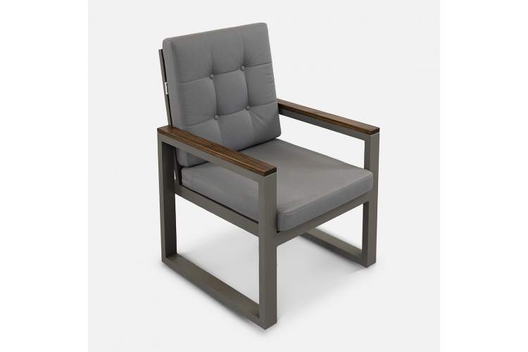 Кресло Quadro Алюминий Calista 10 RAL 9007