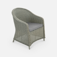 Кресло Primo Искусственный ротанг Mossle 994 RAL 7030